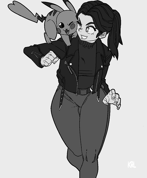 Commissions - Lineart greyscale